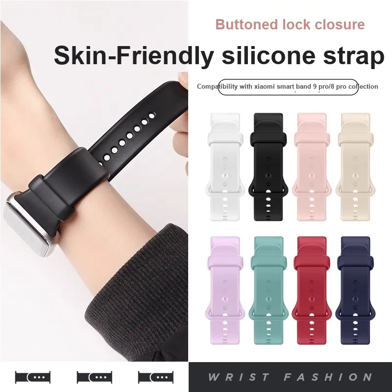 Yu Qing Xiaomi Compatibility Watch Band 12.5cm Silicone Material-1