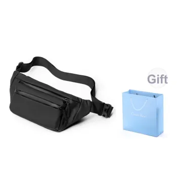 COLINS KEIRS Fabric Fashion Versatile Cycling Shoulder Bag, Crossbody Bag Practical Fanny Pack Regular Unisex Black
