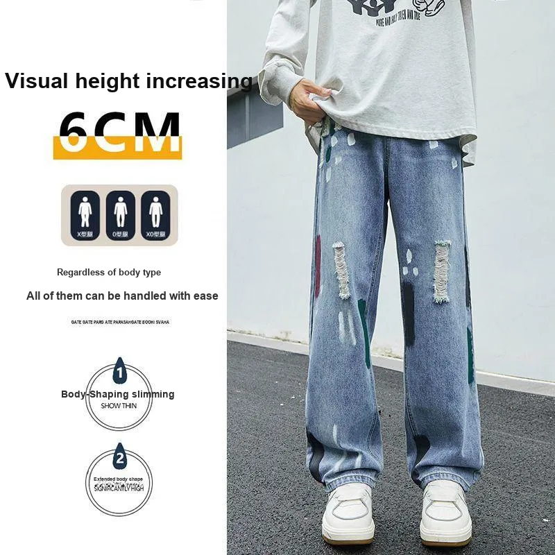 NVRFRGT Jeans Unisex Light Blue-3