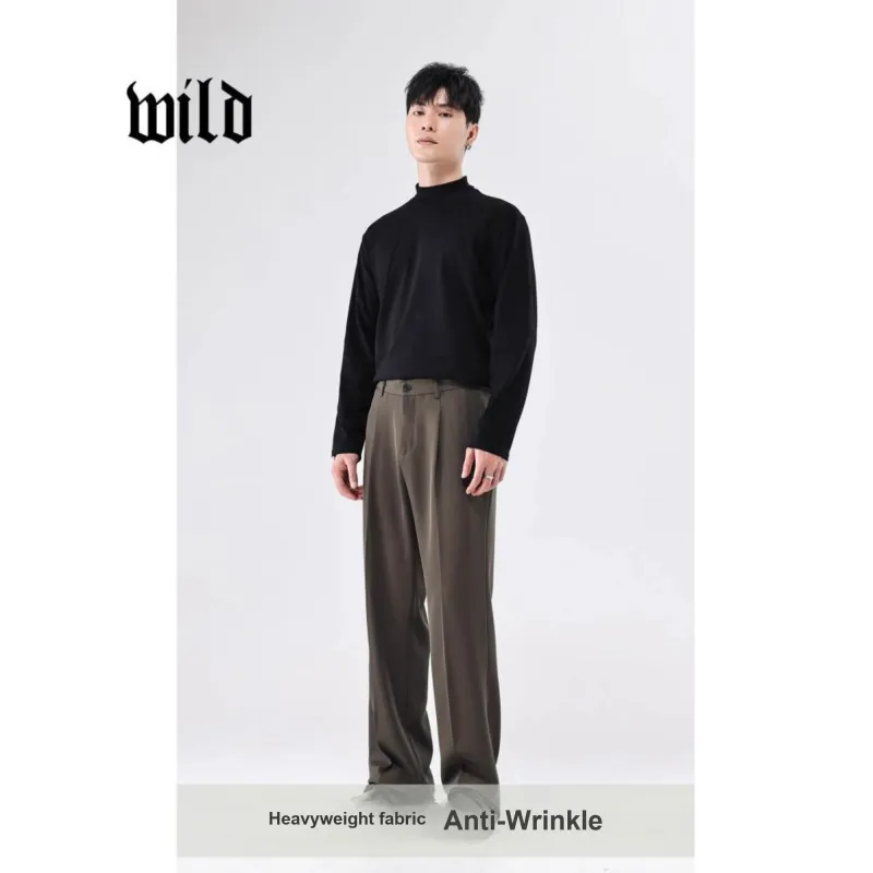 WILD LEADER Suit Trousers Men-3