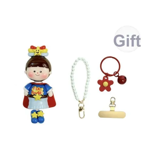 Zhangcai Handmade Little Superman Ручная работа Подвеска из глины Креативные и забавные игрушки