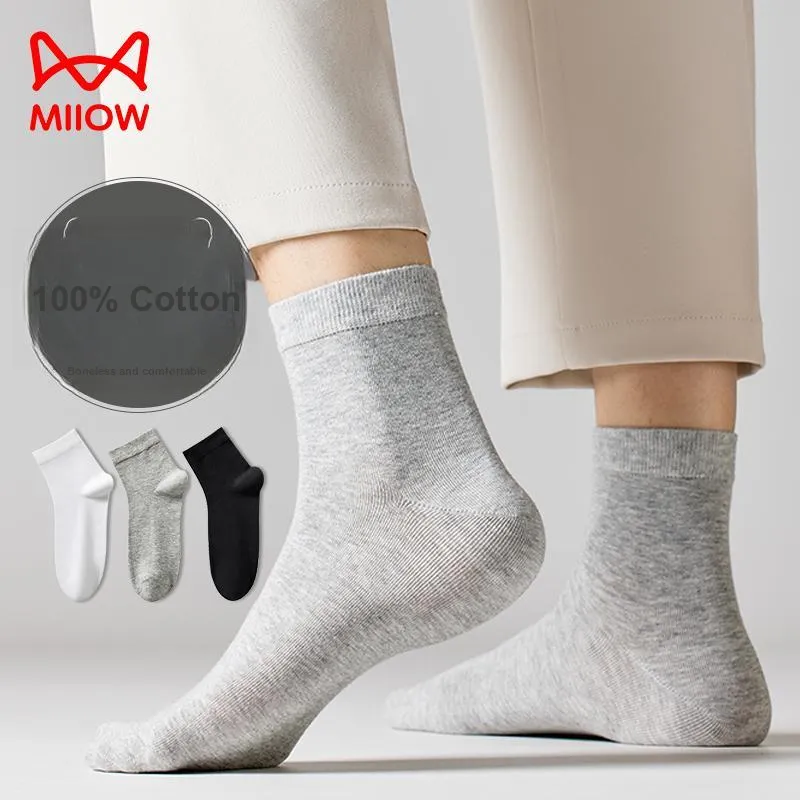MIIOW Crew Socks All Season Men's 5 Pack-10