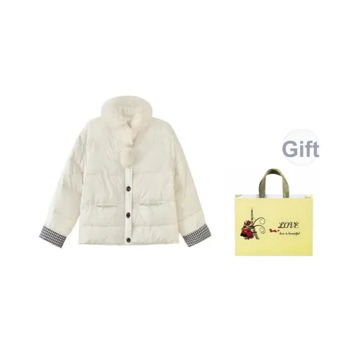 CHARM GLOW Пуховая куртка Женская Сумка для покупок