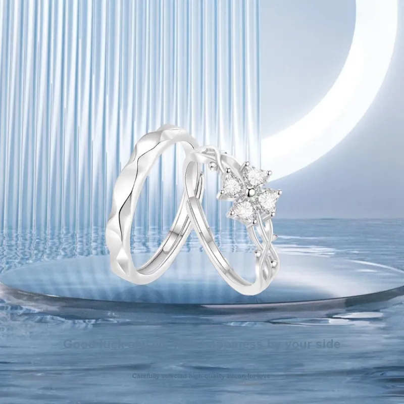 NUSQ 999 Fine Silver Rings Unisex-4