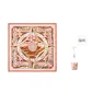 Double-Sided Print Large Scarf-Star Whisper Pink