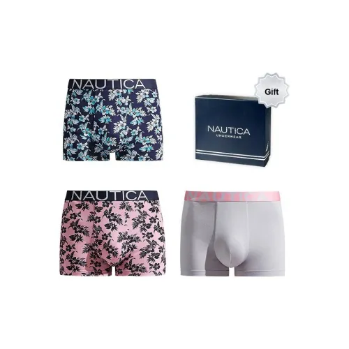 NAUTICA UNDERWEAR Боксеры Мужской Бокс 3 Пачки