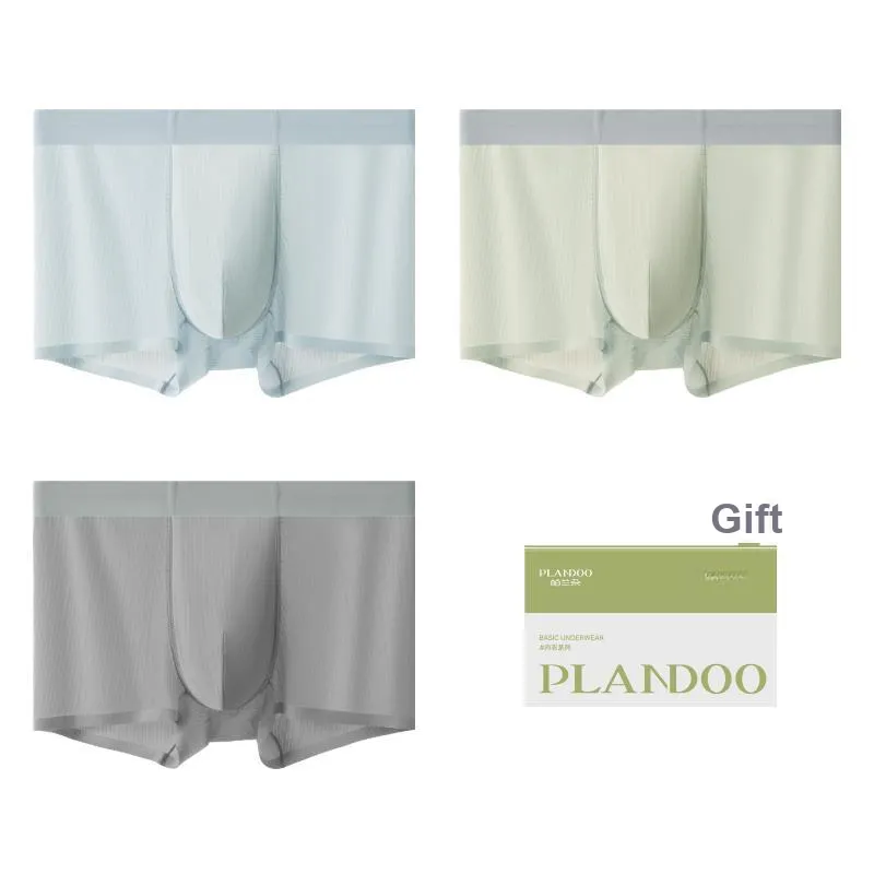 PLANDOO Underpants Men's Shopping Bag 3 Pack-10