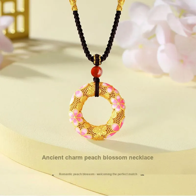 Hkgd 999 Fine Silver Necklaces Women's-3