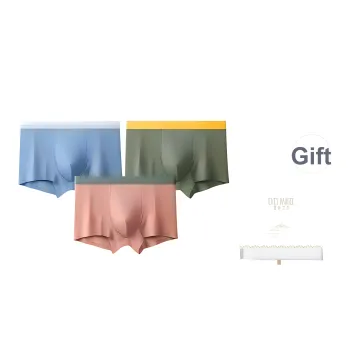 XIA.WA.ZHI.XIU Underpants Men's Shopping Bag 3 Pack