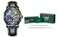 Black Case, Blue Bezel, Yellow Hands, Black Strap[80H Energy Storage Hollow Dial]