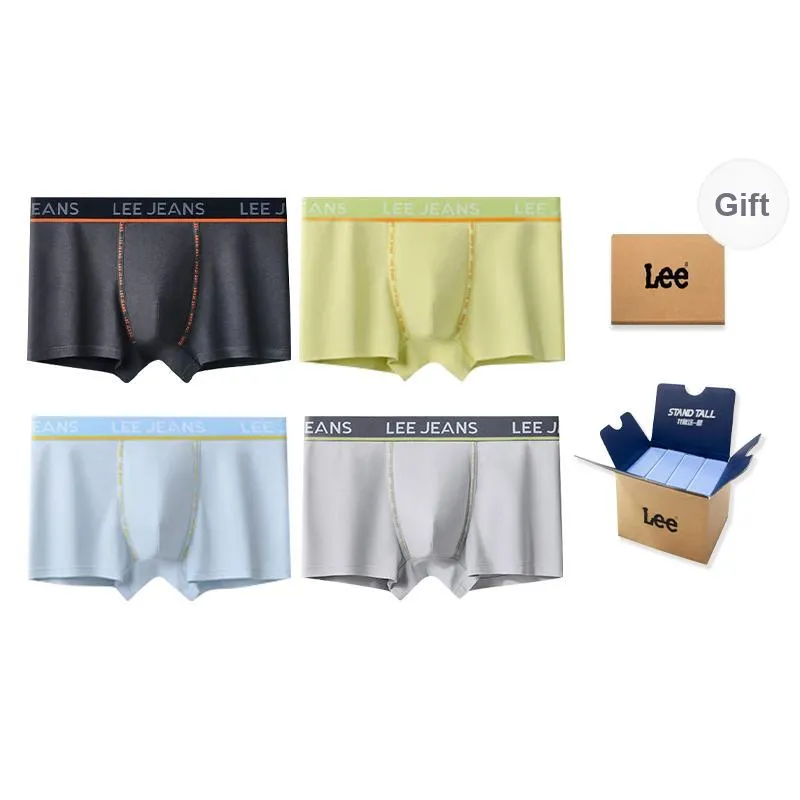 Lee Classic 101 Underpants Men's Box 4 Pack-0