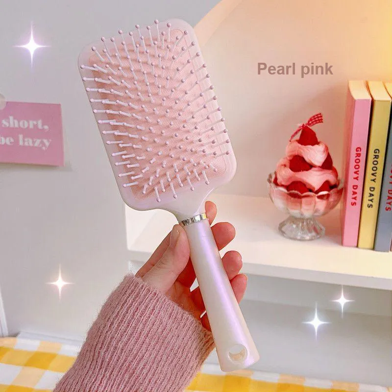 Jingda Soft Tooth Mermaid Color Scheme Airbag Comb Anti Static-8