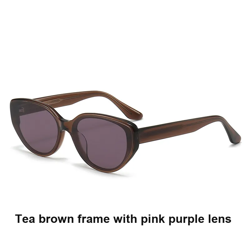YAWEIKA Plate Frame Irregular Shape Sunglasses Unisex-5