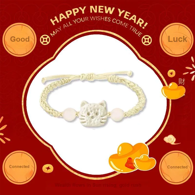 YUSHENGQING Colored Glaze Bracelets Unisex-4