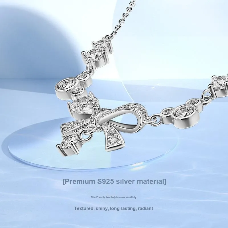 Disney Mickey Collection Princess Collection S925 Silver Necklaces Women's-5