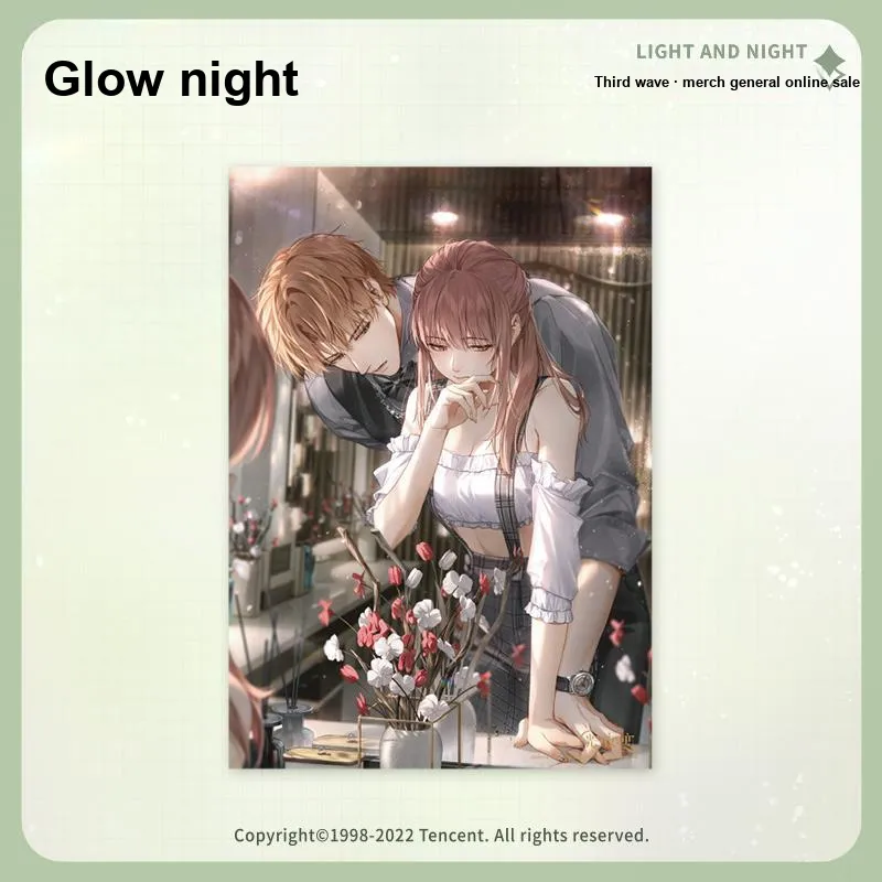 The Love Of Light And Night Character Osborn, Evan, Sariel, Jesse, Charlie Su PVC Anime / Games Posters-15