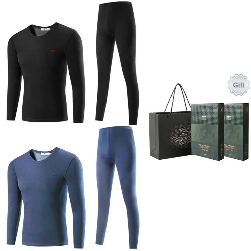 SEPTWOLVES Thermal Set Men's 2 Sets With Box Included-7