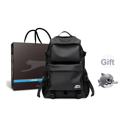 Slazenger Водонепроницаемый PU кожа Студенты Коммутирование Альпинизм Путешествие Спорт Фитнес MULTI Карман Рюкзак