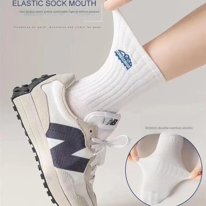 FREEDAY Mid-Calf Socks Unisex 4 Pack-3