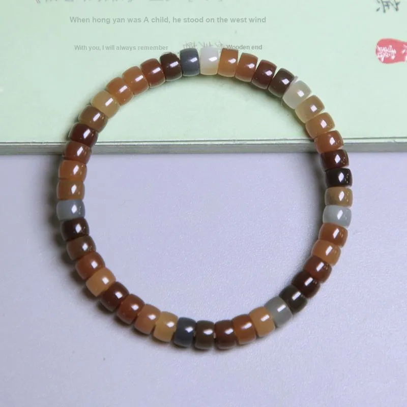 Ingenuity Hetian Jade Bracelets Sugar Jade Unisex-4