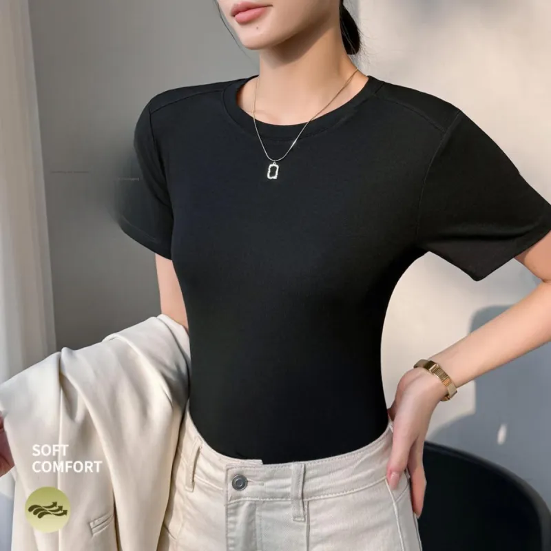 H YXIANG Women's Undershirts-14