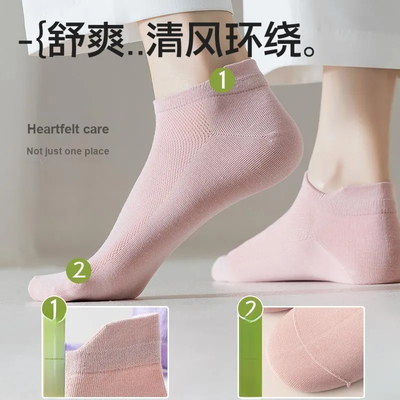 Top Melon Ankle Socks Women's 5 Pack-8