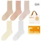Beige Coffee+Lotus Root Powders+Beige Apricot+Beige Yellow+White (5 Pack)