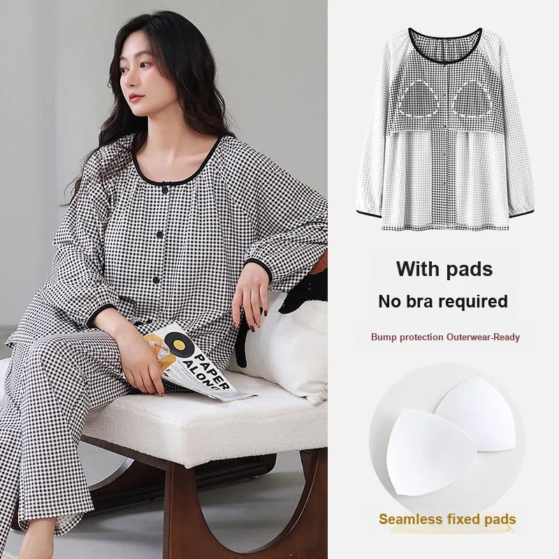UAVAE Pajama Set Women's Image Color-1