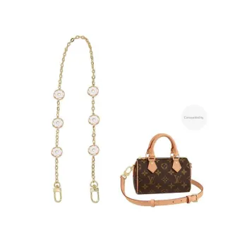 Steel Bag Shoulder Strap Women's Antique Gold