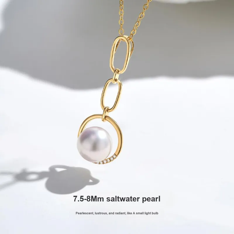 ME LUXE Pearl Pendants Women's-2