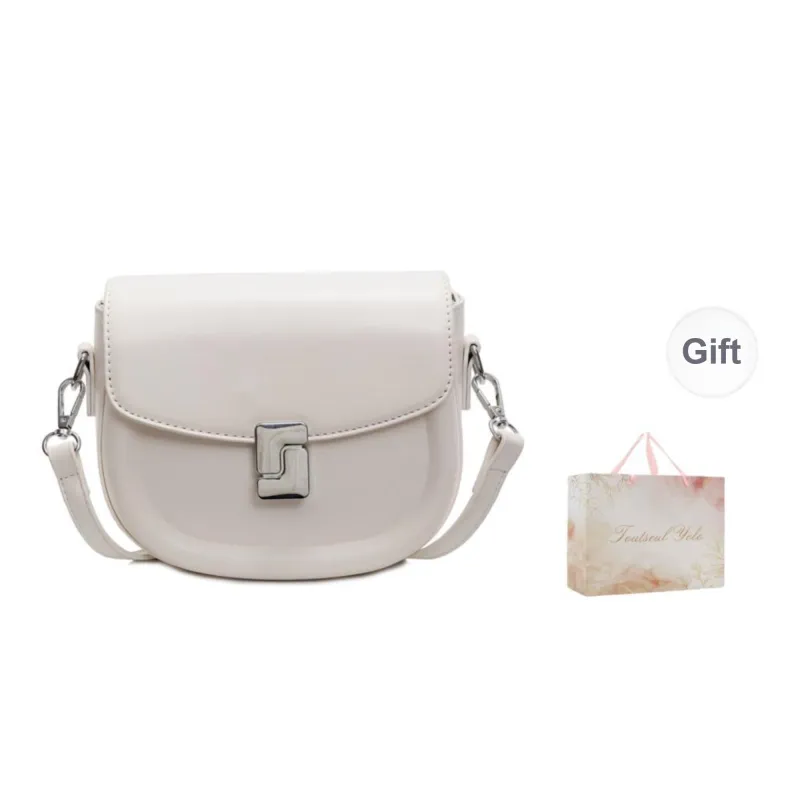 TOUTSEUL YOLO PU Shoulder Bag Women's Beige/Silver/Black/Khaki-1
