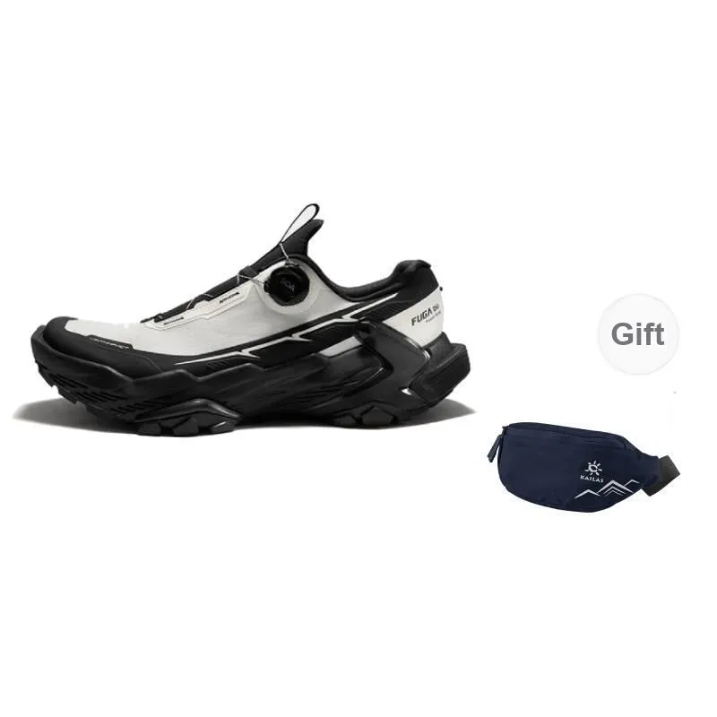 KAILAS FUGA DU BOA Running Shoes Men Low-Top Black White