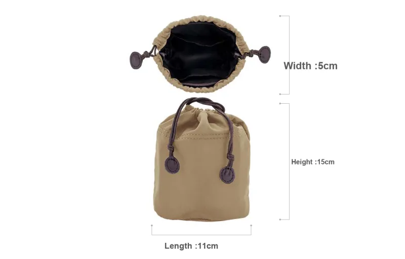 Lan Bao Fan Microfiber, Nylon Bag Accessory Women's Ecru-24