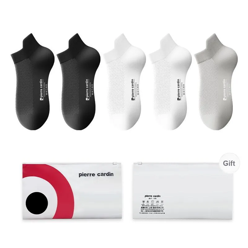 PIERRE CARDIN Ankle Socks Men's 5 Pack-3