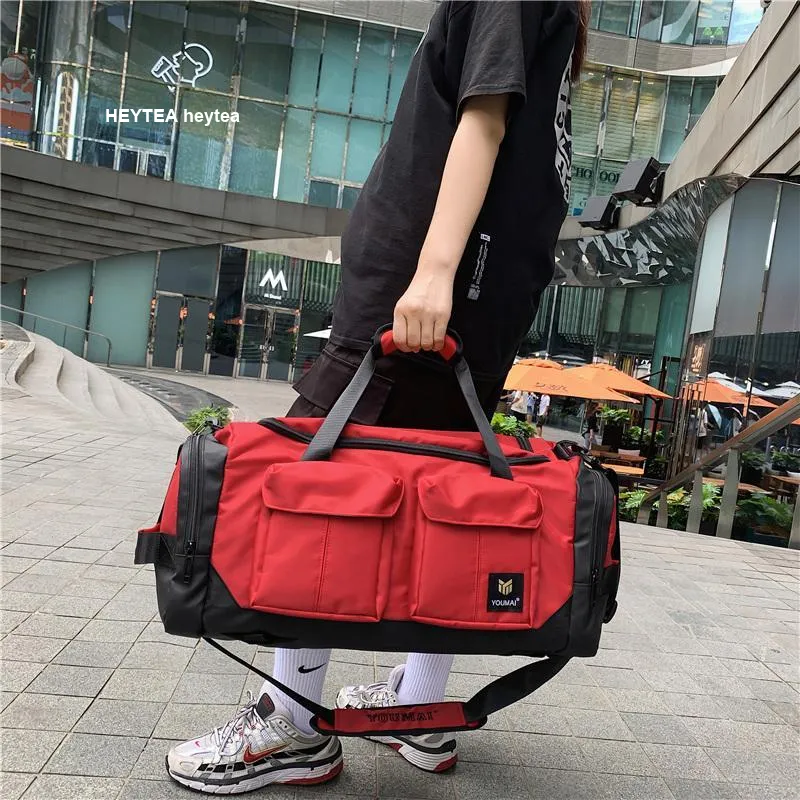 MTribe Nylon Travel Bag Unisex Multicolor-6