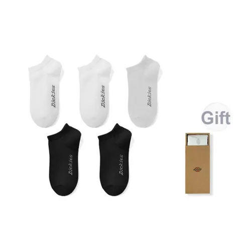 Dickies 95% хлопок устойчивый к поту незаметные носки No Show унисекс подарочная коробка цветовая комбинация