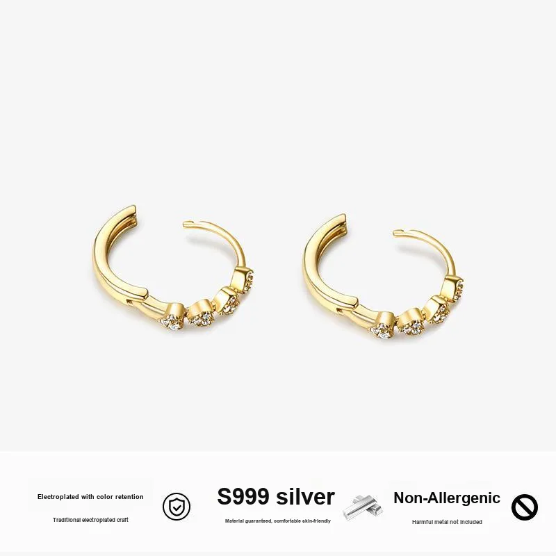 LAA 999 Fine Silver Earrings Women's-1