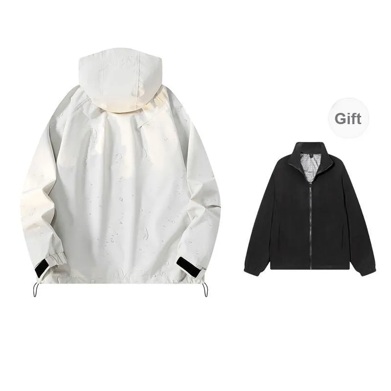 Lafetto Waterproof And Windproof Windbreaker Jacket Unisex-5