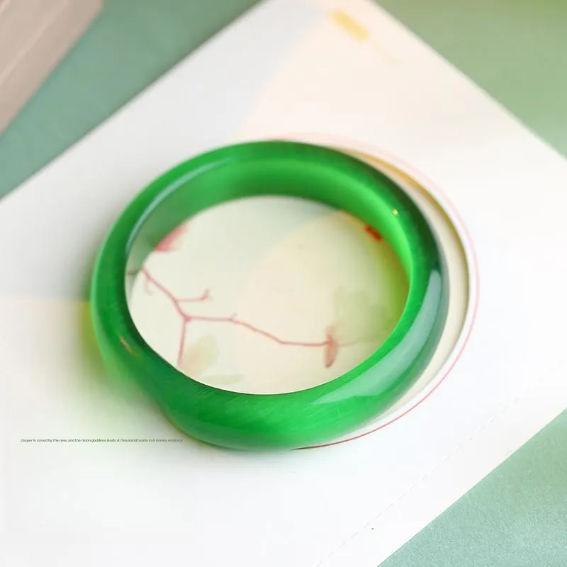 LIYUNMUXUE Colored Glaze Bangles Women's-5
