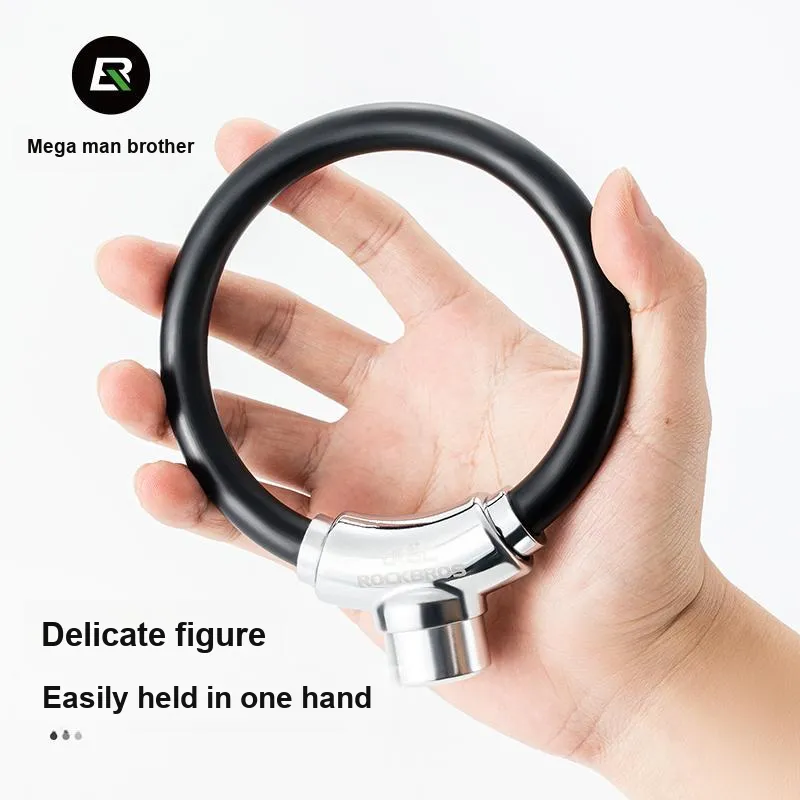 ROCKBROS Bicycle Locks Cable Lock-4