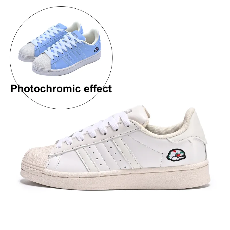 Guci Tianlun Slip Resistant Low Top Skateboard Shoes Women's White-20