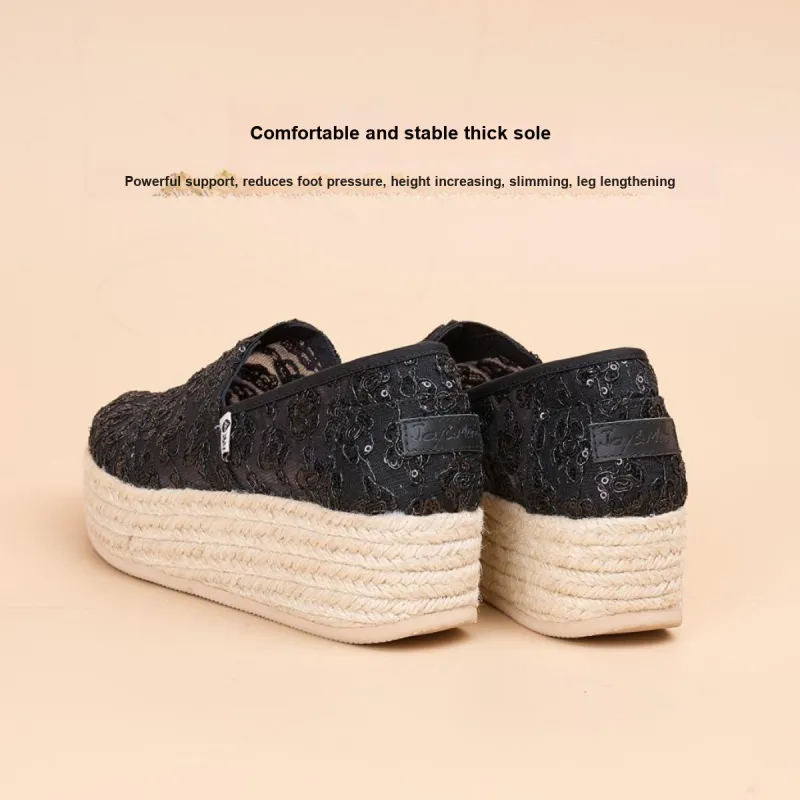 Joy&Mario Espadrilles Women's Silver/Gold/Black-8