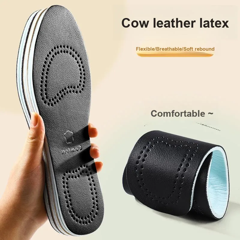 AAJF Cow Leather Insoles Unisex-7
