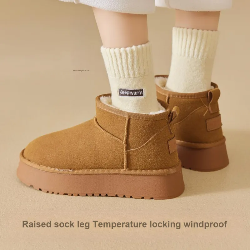Temooues Mid Calf Socks Women's 4 Pack-4