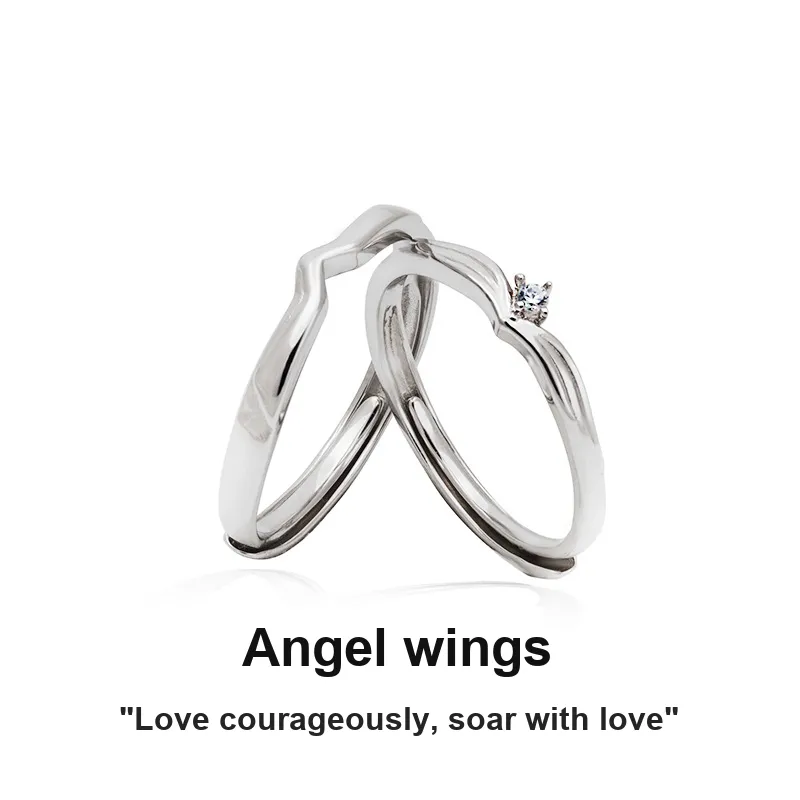 MEIYAER S925 Silver Rings Unisex-1