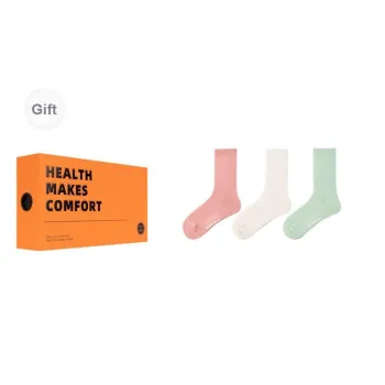 Vine Color Mid Calf Socks Women's 3 Pack