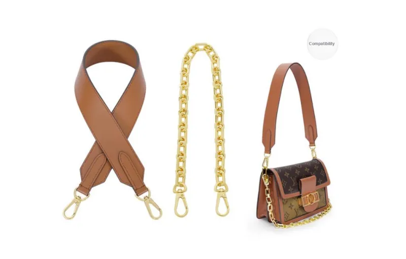 GUYI Cow Leather Bag Accessories Women's Caramel-0