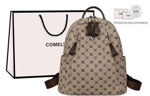 COMELY Backpacks Apricot