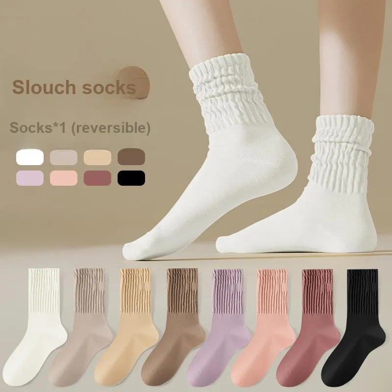 MIIOW Trend Party Series Mid Calf Socks Women's Shopping Bag 5 Pack-1