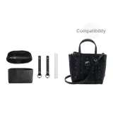 Black DuPont Paper Liner+Black Abrasion-Resistant Buckle[Comes with Protective Ring]
